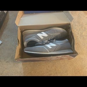 New Balance Grey Retro Sneakers